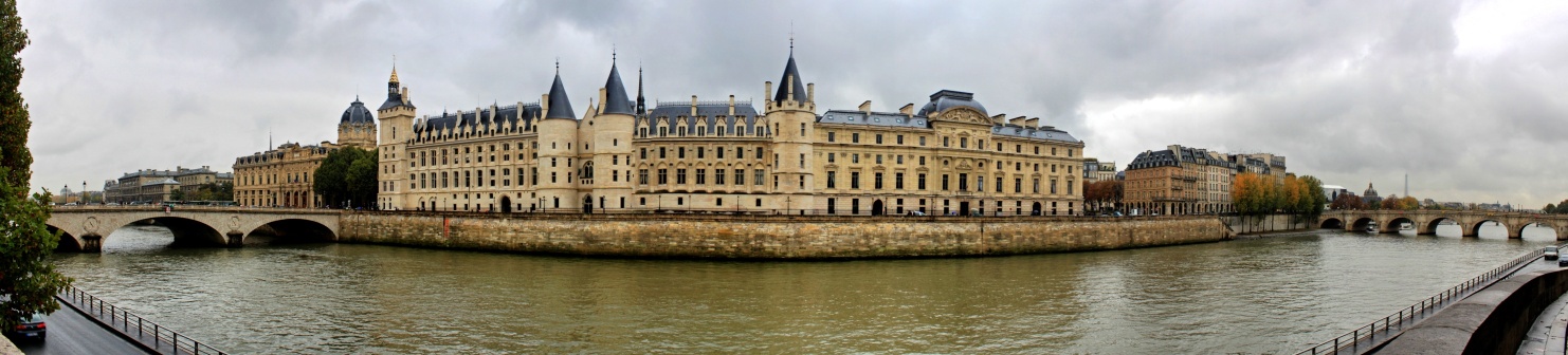 Conciergerie s justičním palácem a St. Chapelle